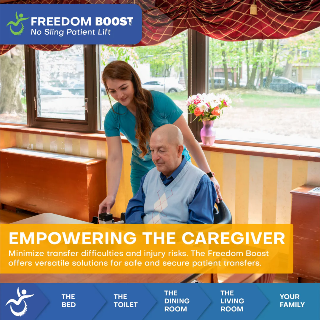 Freedom Boost Patient Transfer Lift – Sling Free Transfers - Image 8
