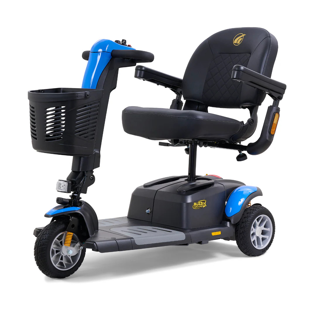 Golden Buzzaround LX GB119 - Heavy Duty 3 Wheel Portable Mobility Scooter - Image 41