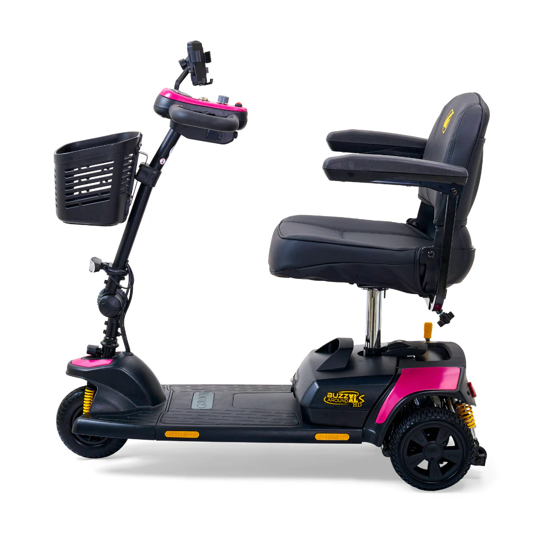Golden Tech GB121 Buzzaround XLS HD 3-Wheel Portable Scooter with Suspension - Image 22