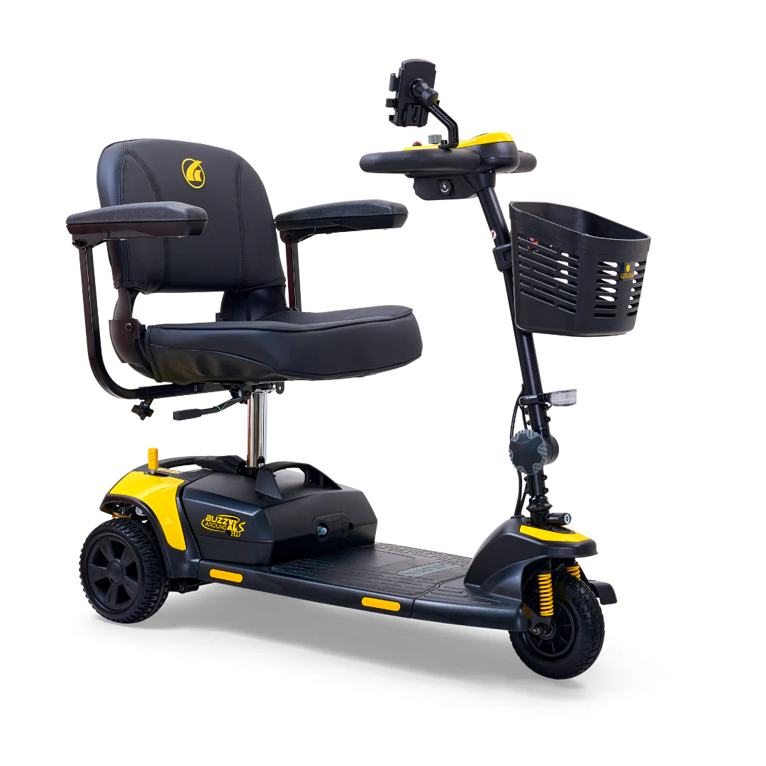 Golden Tech GB121 Buzzaround XLS HD 3-Wheel Portable Scooter with Suspension - Image 42