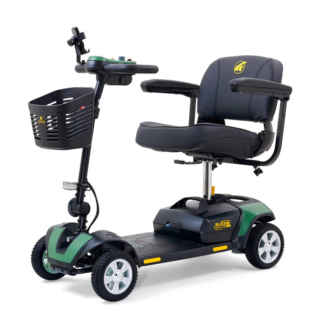 Golden Tech GB124 Buzzaround XL 4-Wheel Portable Mobility Scooter - Image 11