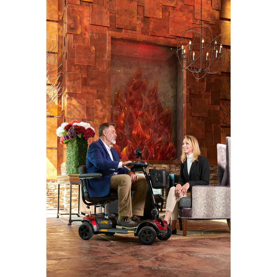 Golden Tech GB124 Buzzaround XL 4-Wheel Portable Mobility Scooter - Image 2