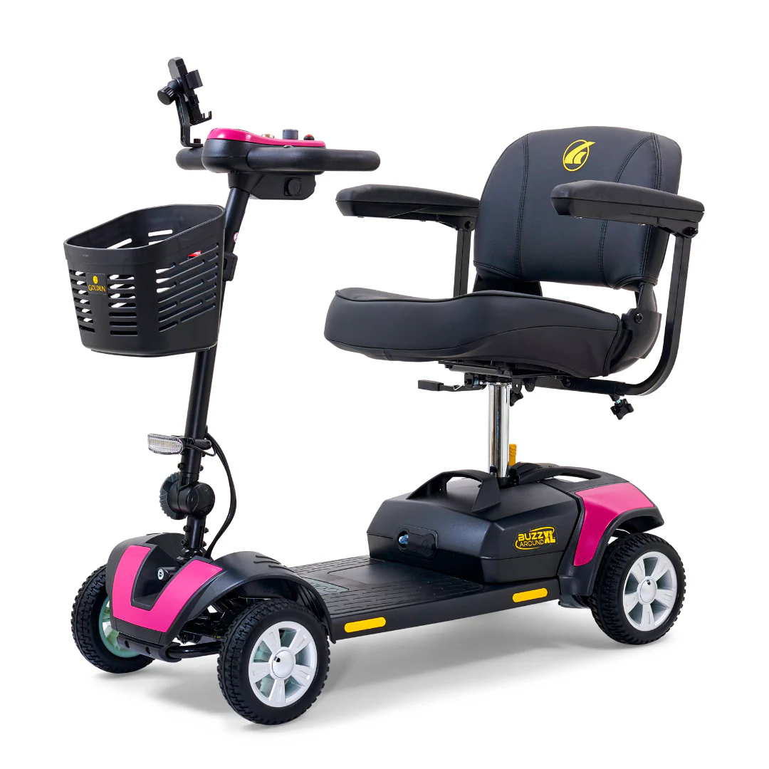 Golden Tech GB124 Buzzaround XL 4-Wheel Portable Mobility Scooter - Image 22