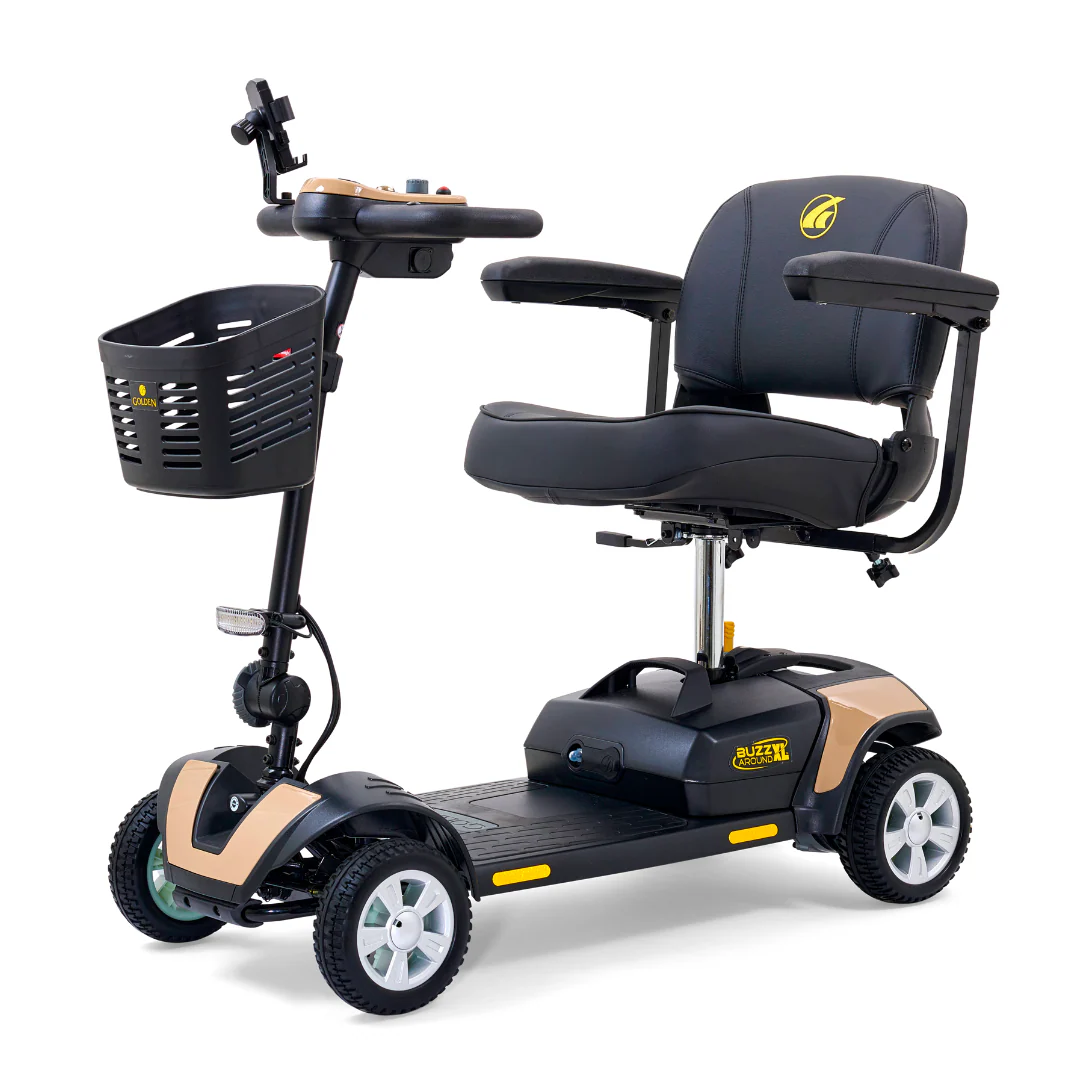 Golden Tech GB124 Buzzaround XL 4-Wheel Portable Mobility Scooter - Image 34