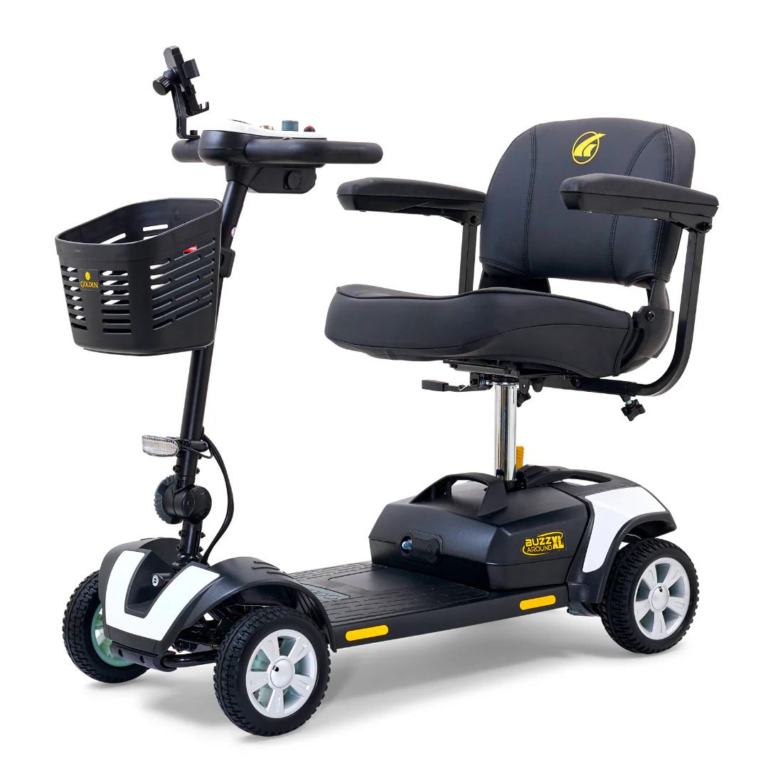 Golden Tech GB124 Buzzaround XL 4-Wheel Portable Mobility Scooter - Image 40