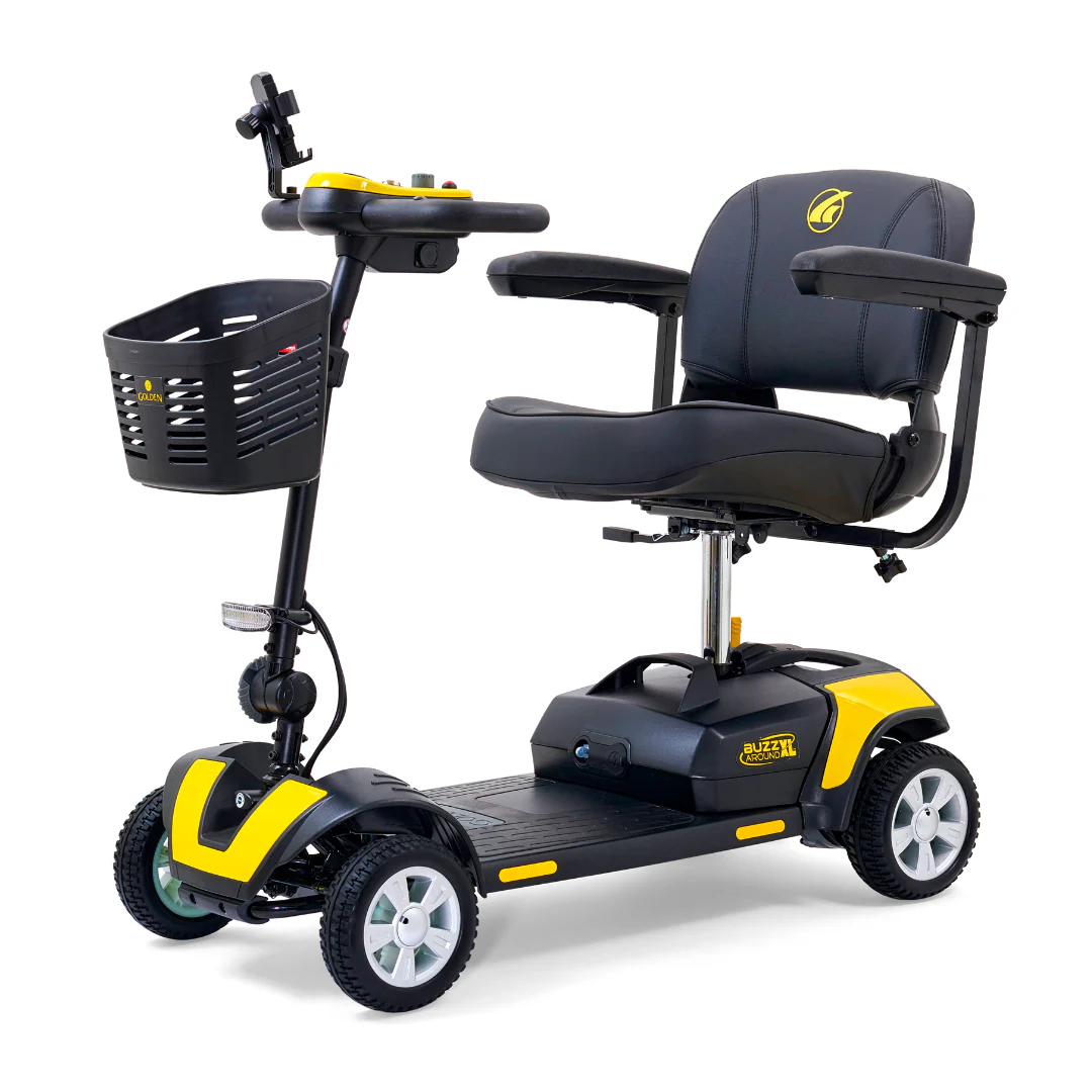 Golden Tech GB124 Buzzaround XL 4-Wheel Portable Mobility Scooter - Image 48