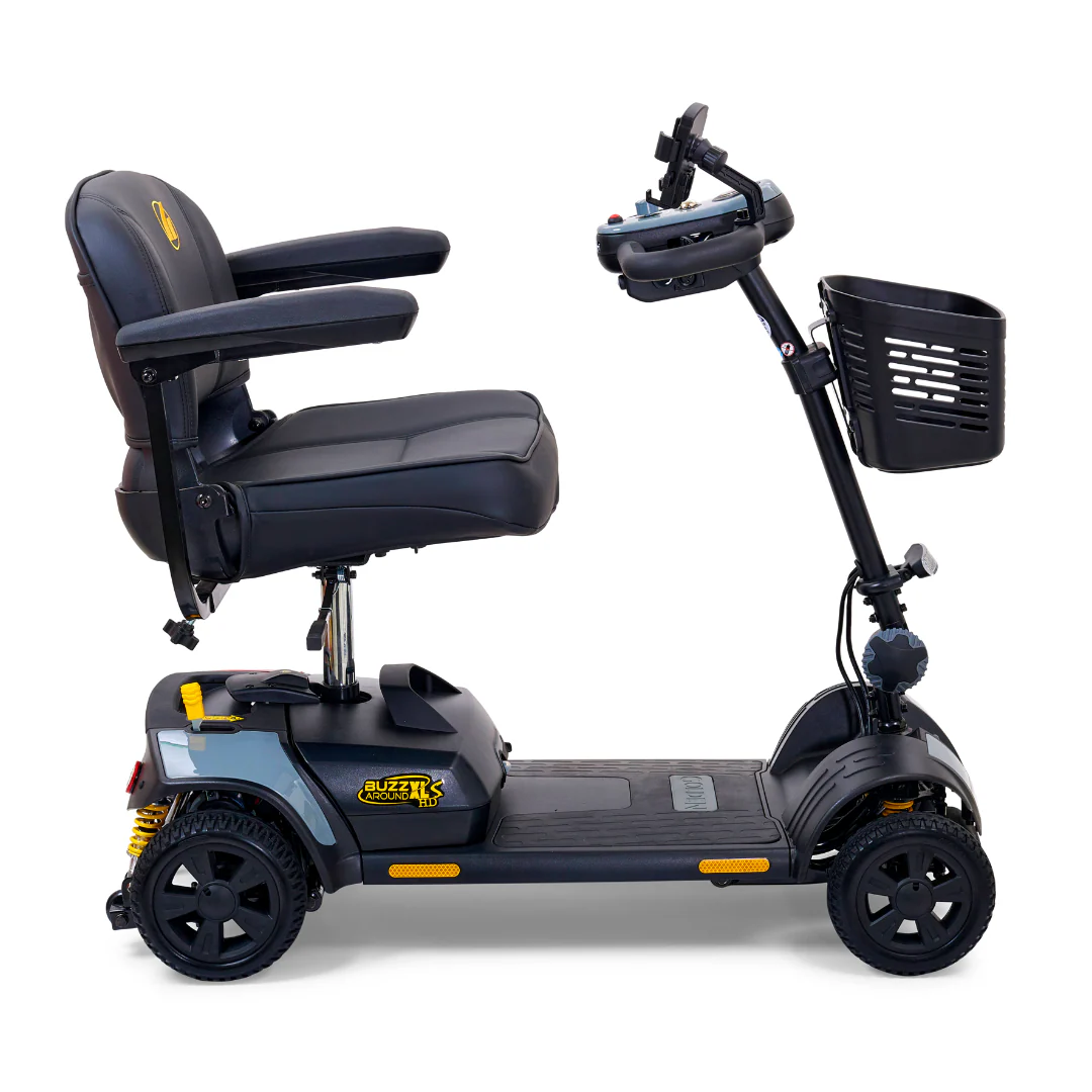 Golden Tech GB124 Buzzaround XLS HD 4-Wheel Portable Scooter with Suspension - Image 15