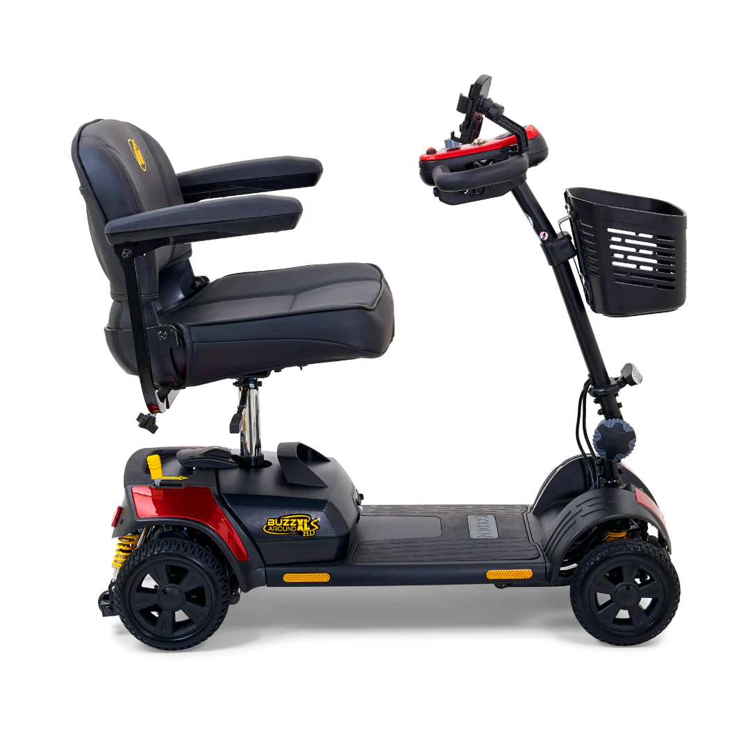 Golden Tech GB124 Buzzaround XLS HD 4-Wheel Portable Scooter with Suspension - Image 28