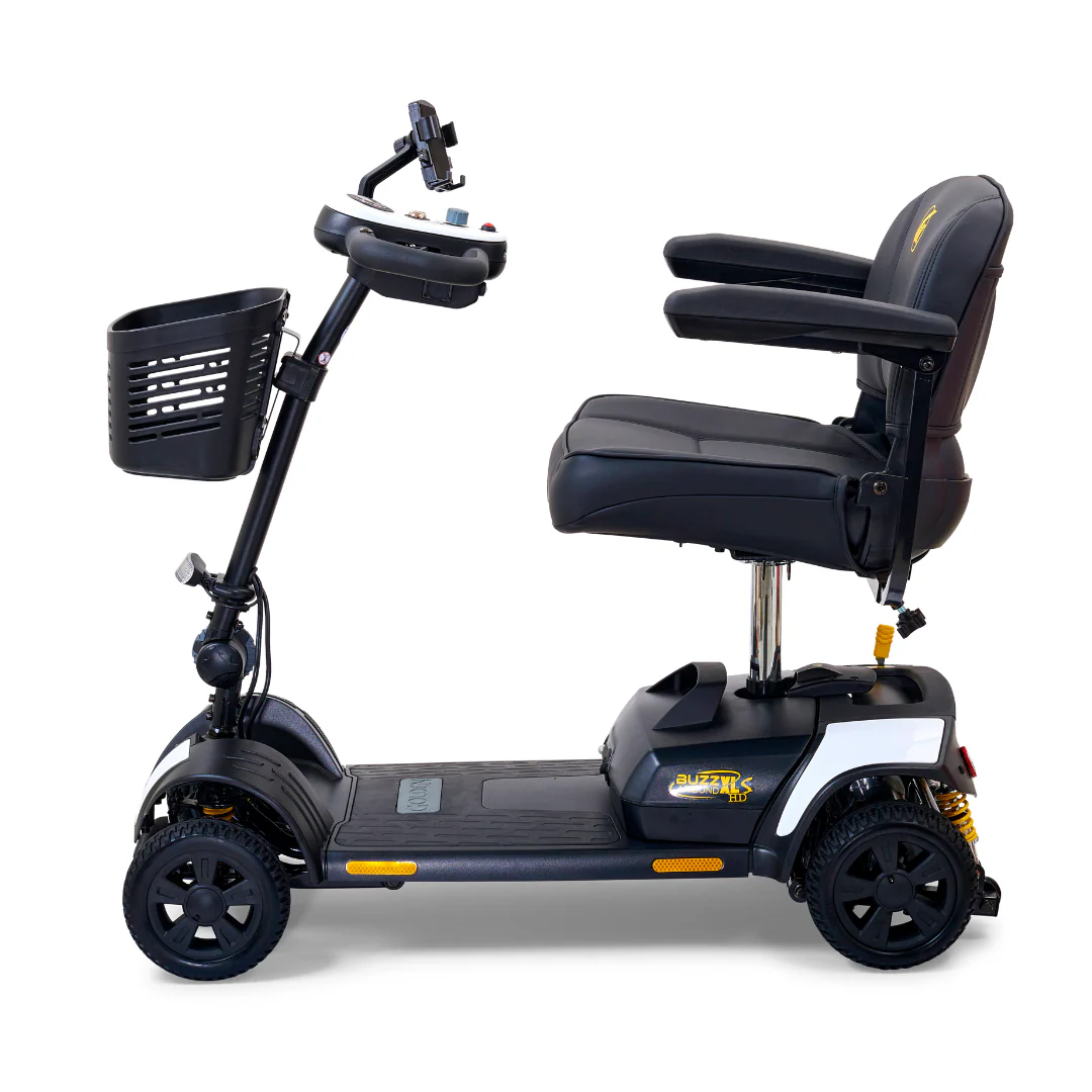 Golden Tech GB124 Buzzaround XLS HD 4-Wheel Portable Scooter with Suspension - Image 40
