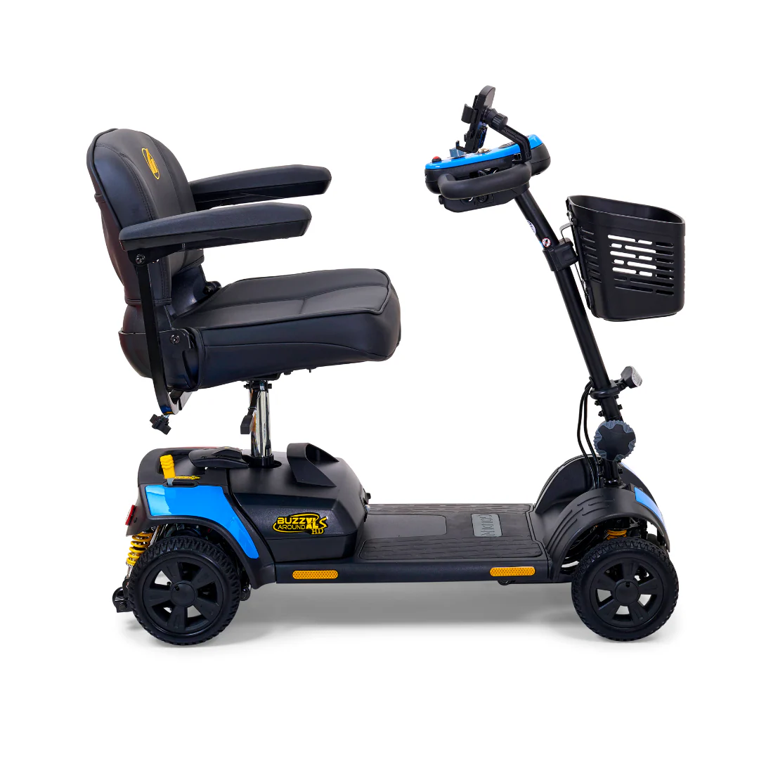 Golden Tech GB124 Buzzaround XLS HD 4-Wheel Portable Scooter with Suspension - Image 5