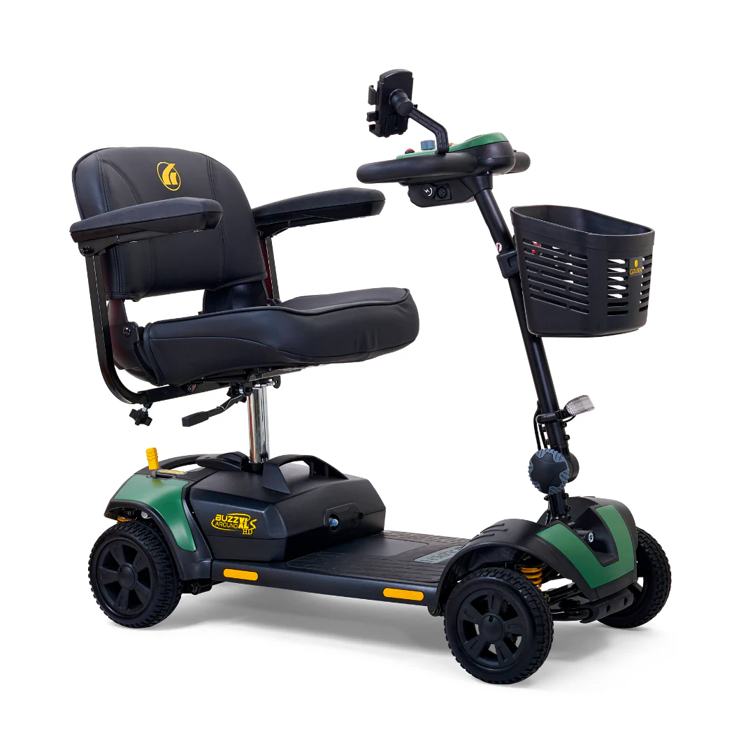 Golden Tech GB124 Buzzaround XLS HD 4-Wheel Portable Scooter with Suspension - Image 7