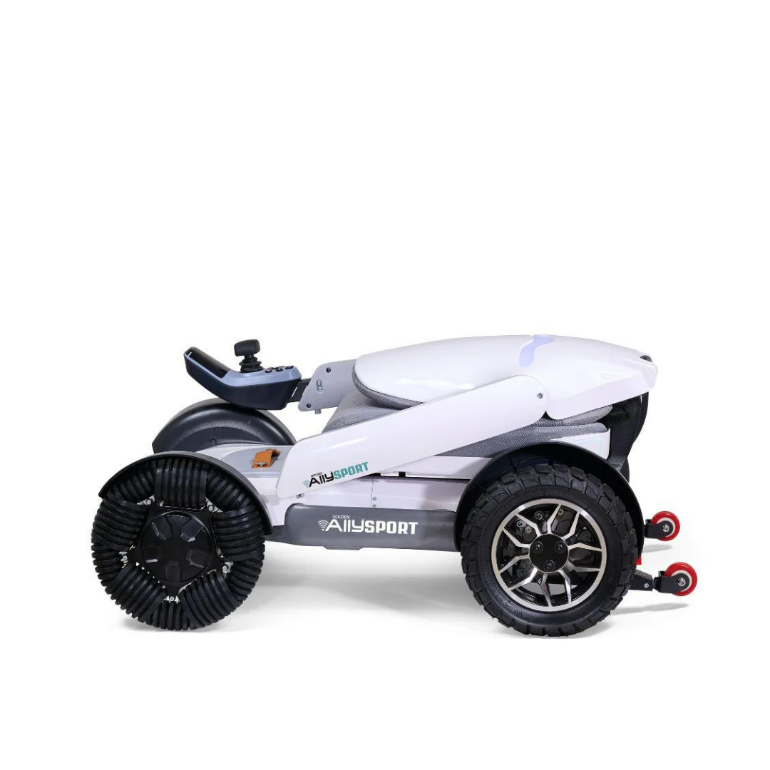 Golden Tech Ally Sport Smart Powerchair with Omni-Directional Wheels and App Control - Image 4