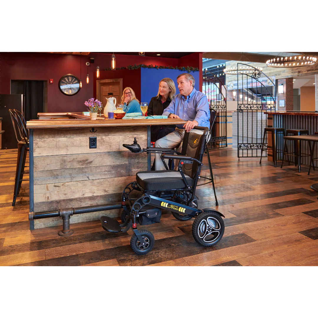 Golden Tech Stride Folding Lightweight Powerchair - Image 3