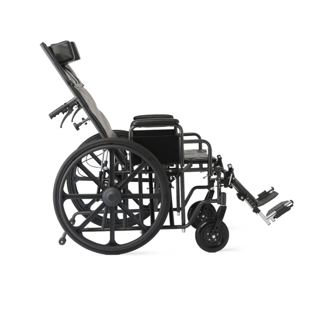 Medline Guardian Extra-Wide Bariatric Reclining Wheelchairs - Image 3