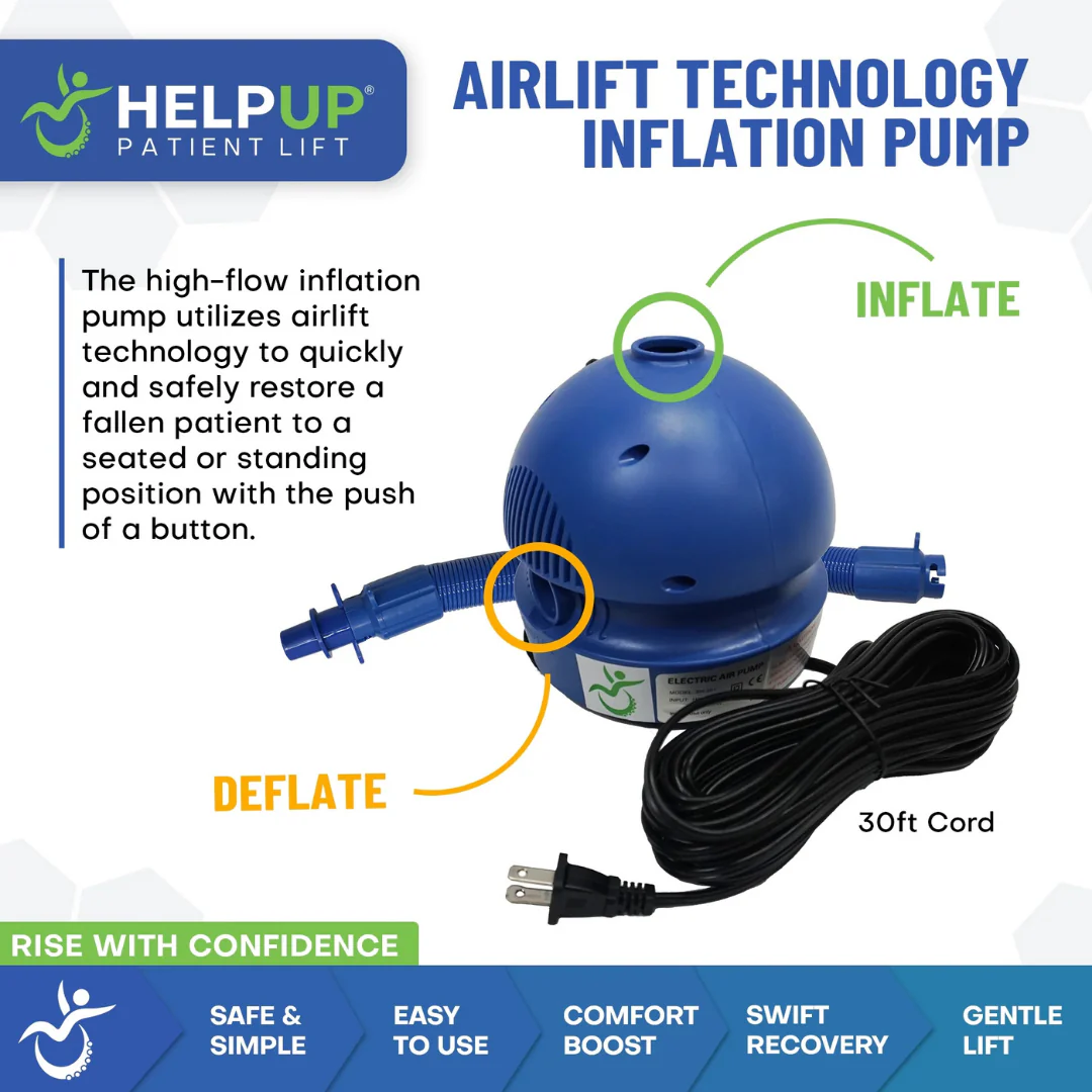 HelpUp Fall Recovery Patient Lift - Safe, Portable Floor Lift Assist Device - Image 6