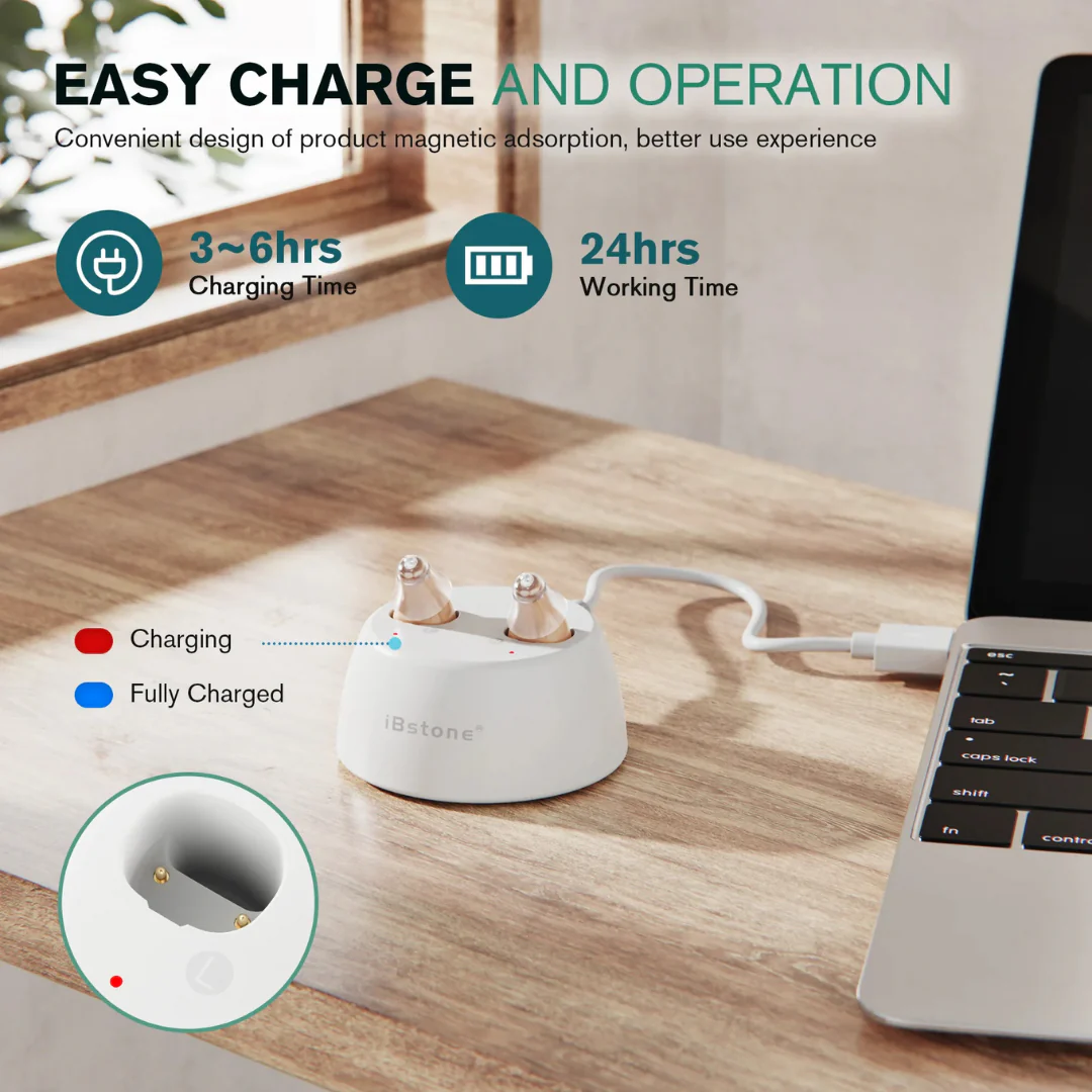 iBstone K19 Rechargeable CIC Hearing Aids - Image 7