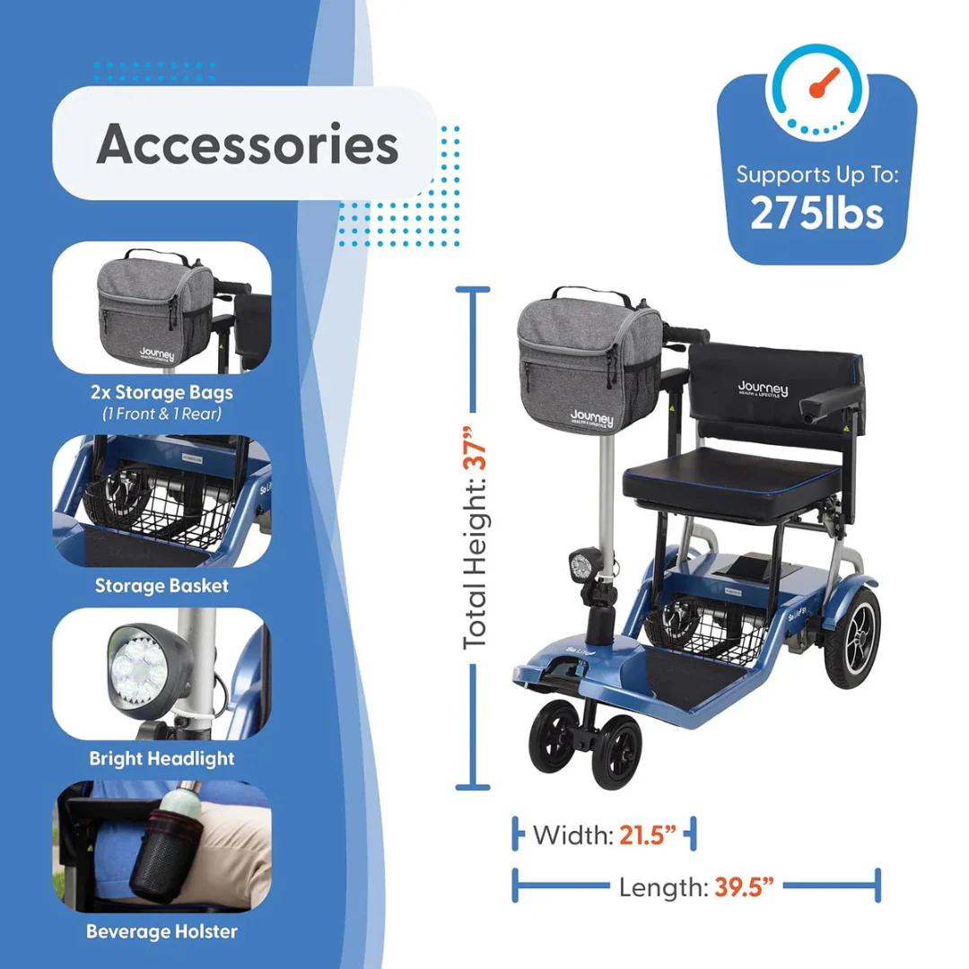 Journey So Lite® Folding Power Scooter - Image 6
