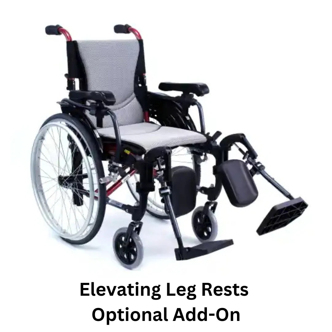 Karman S-Ergo 305 Ultra Lightweight Ergonomic Wheelchair - Adjustable Seat Height - Image 9