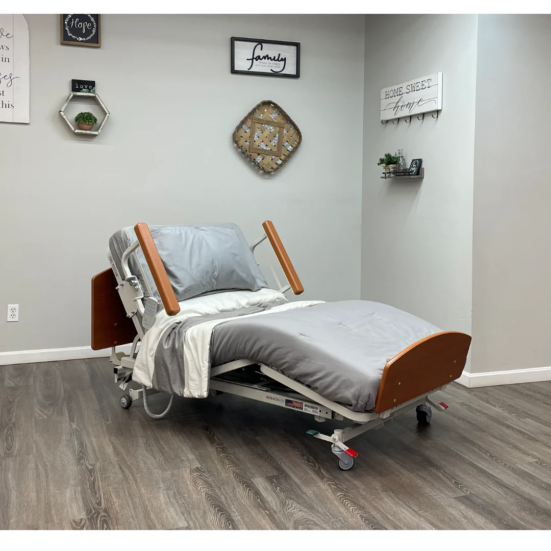 Med-Mizer RetractaBed - Bariatric Hi/Low Electric Bed - Width Adjustable - Image 7