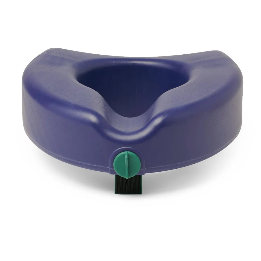 Medline 5" Raised Locking Toilet Seat with Microban Treatment - Image 11