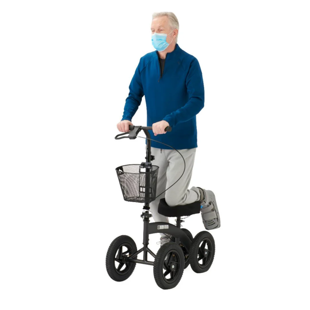 Medline All-Terrain Portable Knee Walker - Open Box Slightly Used - Image 5