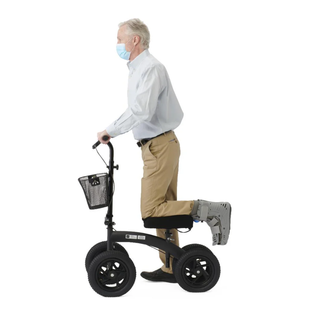 Medline All-Terrain Portable Knee Walker - Open Box Slightly Used - Image 7