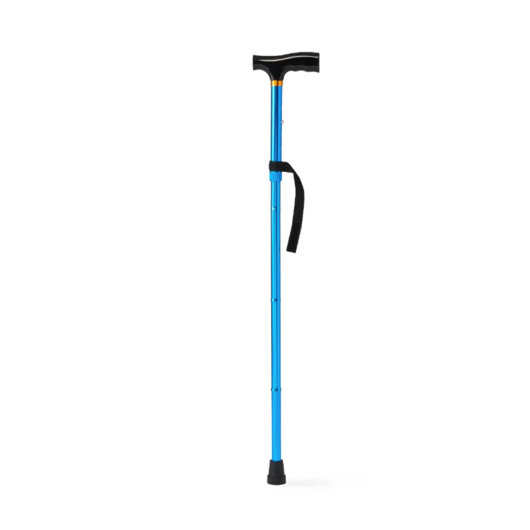 Medline Aluminum Folding T-Handle Cane - Image 4