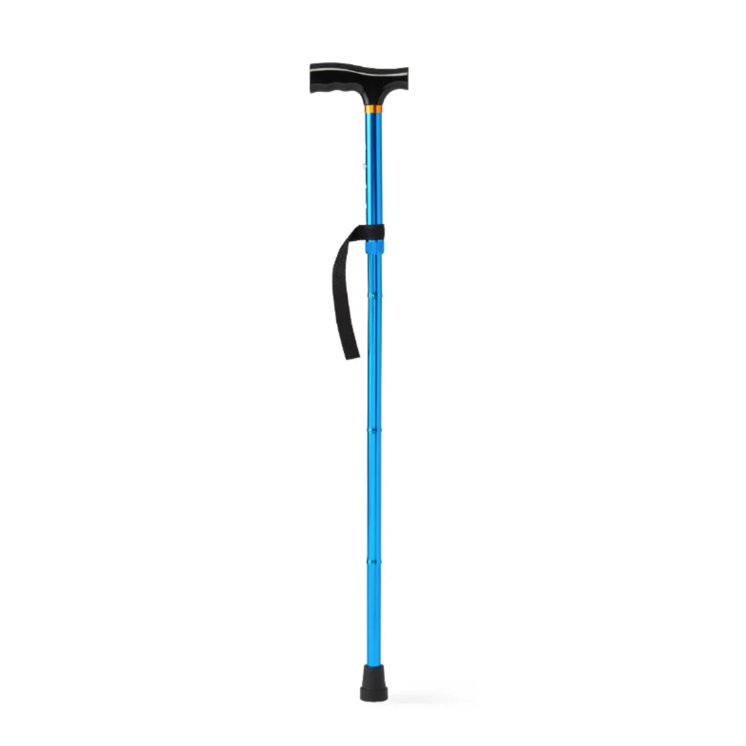 Medline Aluminum Folding T-Handle Cane - Image 6