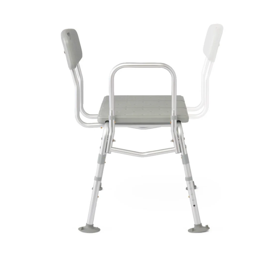 Medline Bariatric Transfer Bath Bench with Back - Image 9