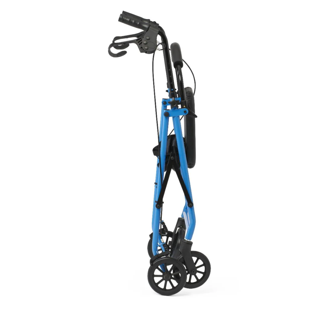 Medline Basic Lightweight Steel Folding Rollator - Open Box - Image 26