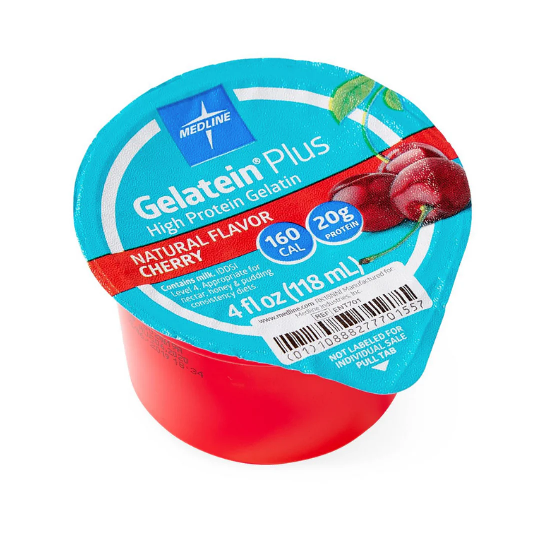 Medline Gelatein Plus - High-Protein Gelatin - Case of 36 - Image 2