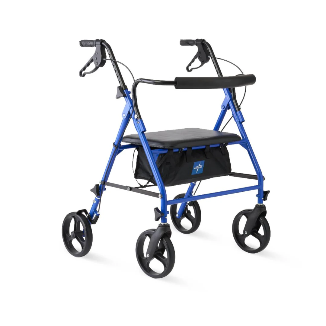 Medline Heavy-Duty Bariatric Rollator with 8" Wheels - Open Box - Image 8