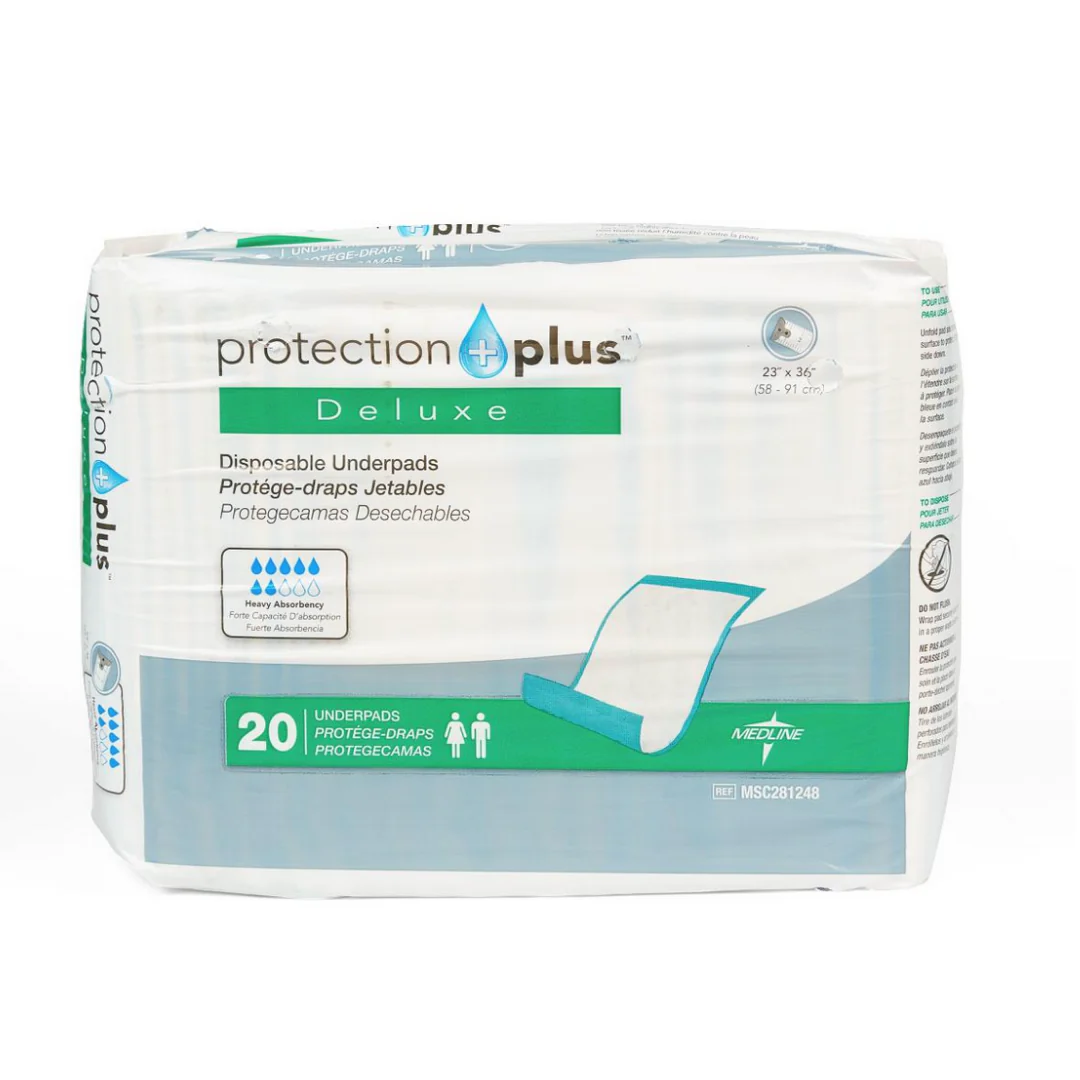 Medline Protection Plus Disposable Underpads - Image 6