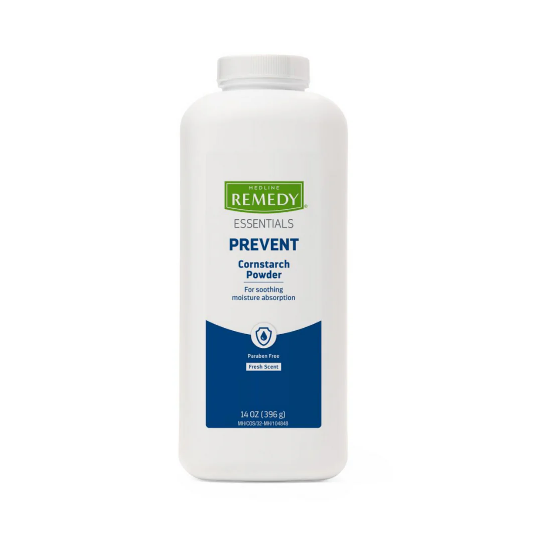 Medline Remedy Essentials Cornstarch Body Powder - Image 3