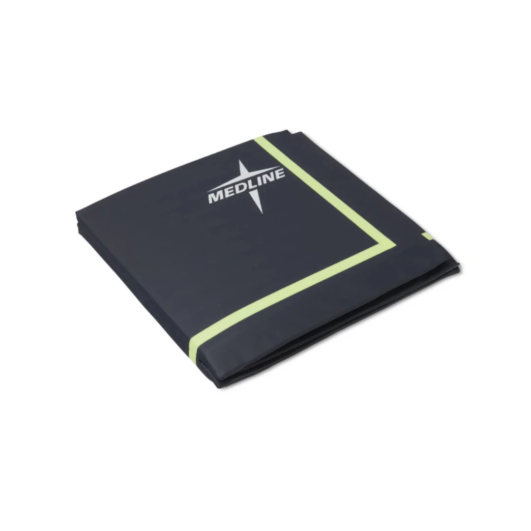 Medline Trifold Beveled Edge Fall Mat with Glow - Image 3