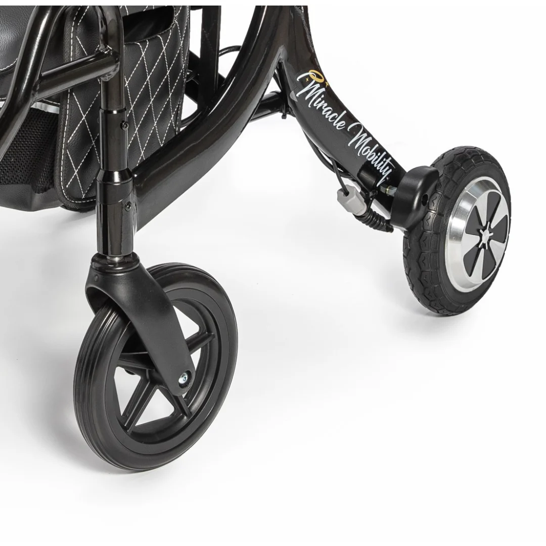 Miracle Mobility Portable 4N1 Walker Wheelchair Combo - Image 17