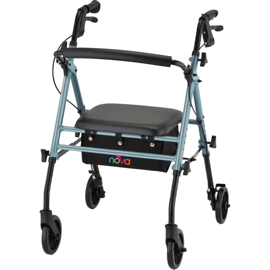Nova Buzz KD Lightweight Folding Rollator - Open Box - Image 11