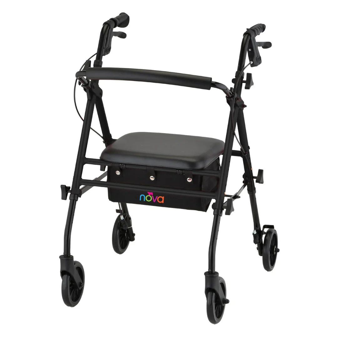 Nova Buzz KD Lightweight Folding Rollator - Open Box - Image 9