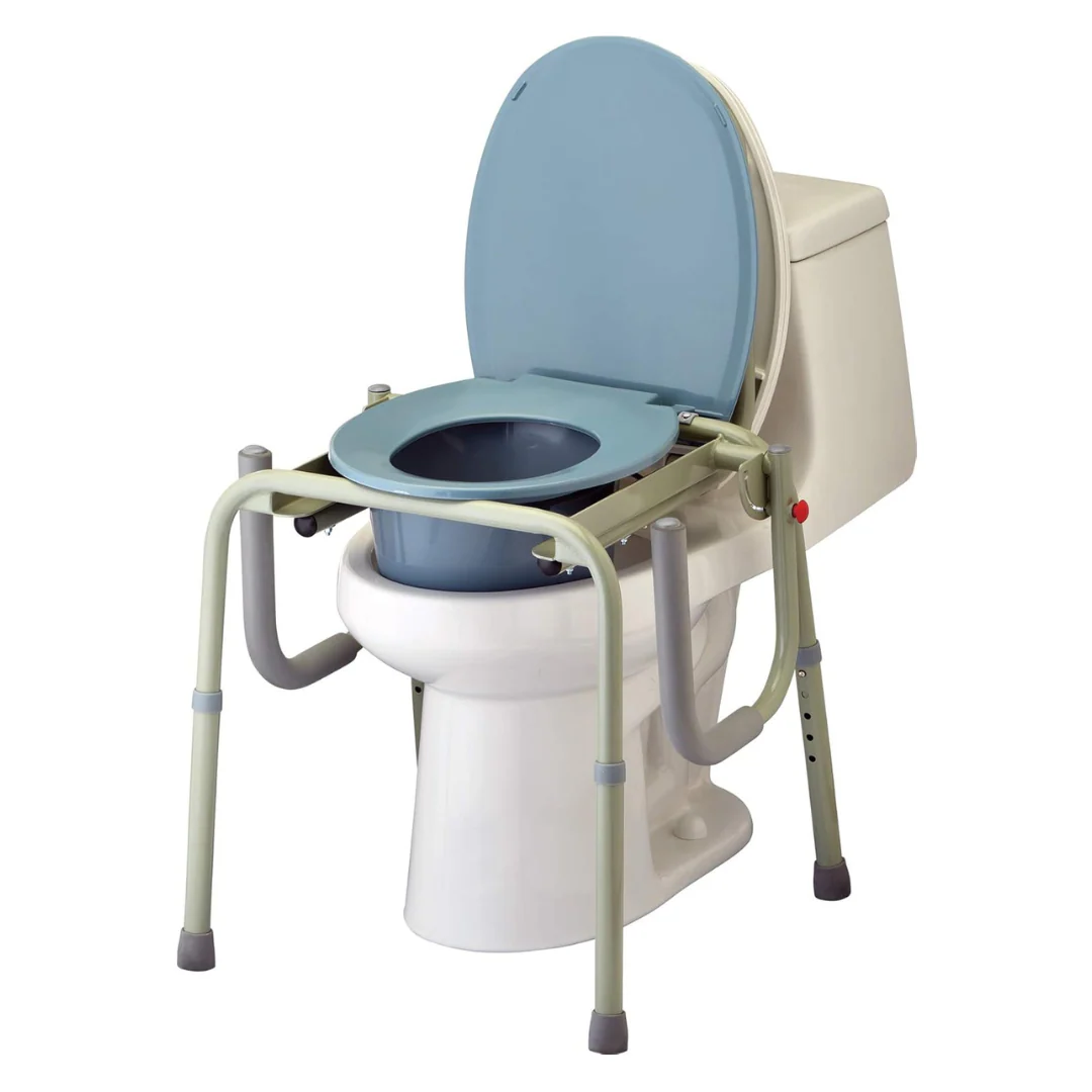 Nova Drop Arm 3-In-1 Commode - Stand Alone or Over Toilet - Image 3