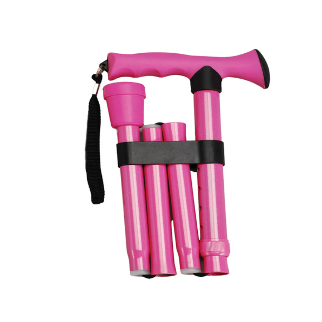 Nova Folding Cane with Soft Rubber Handle - Image 4