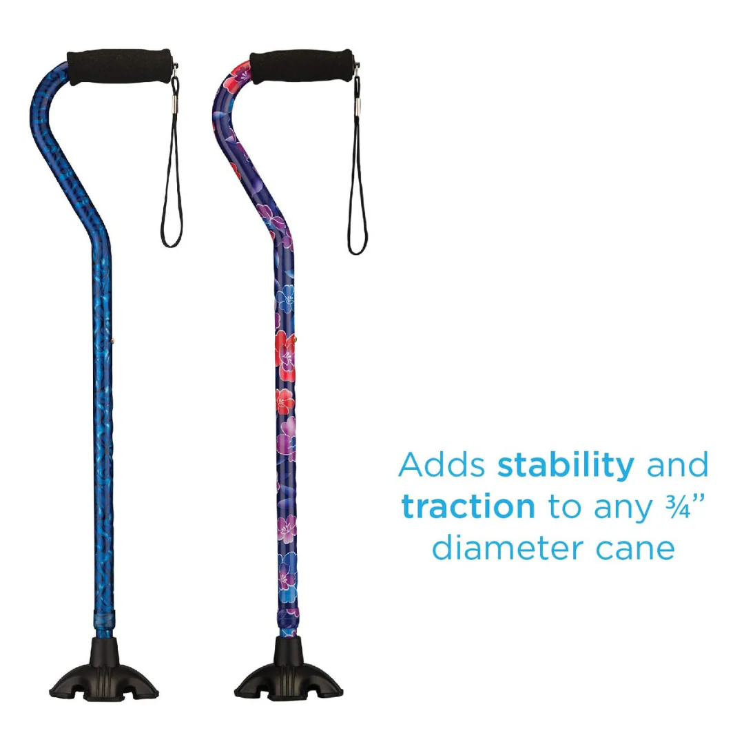 Nova Medical All Terrain Quad Tip Base For 3/4 Inch Canes - Image 3