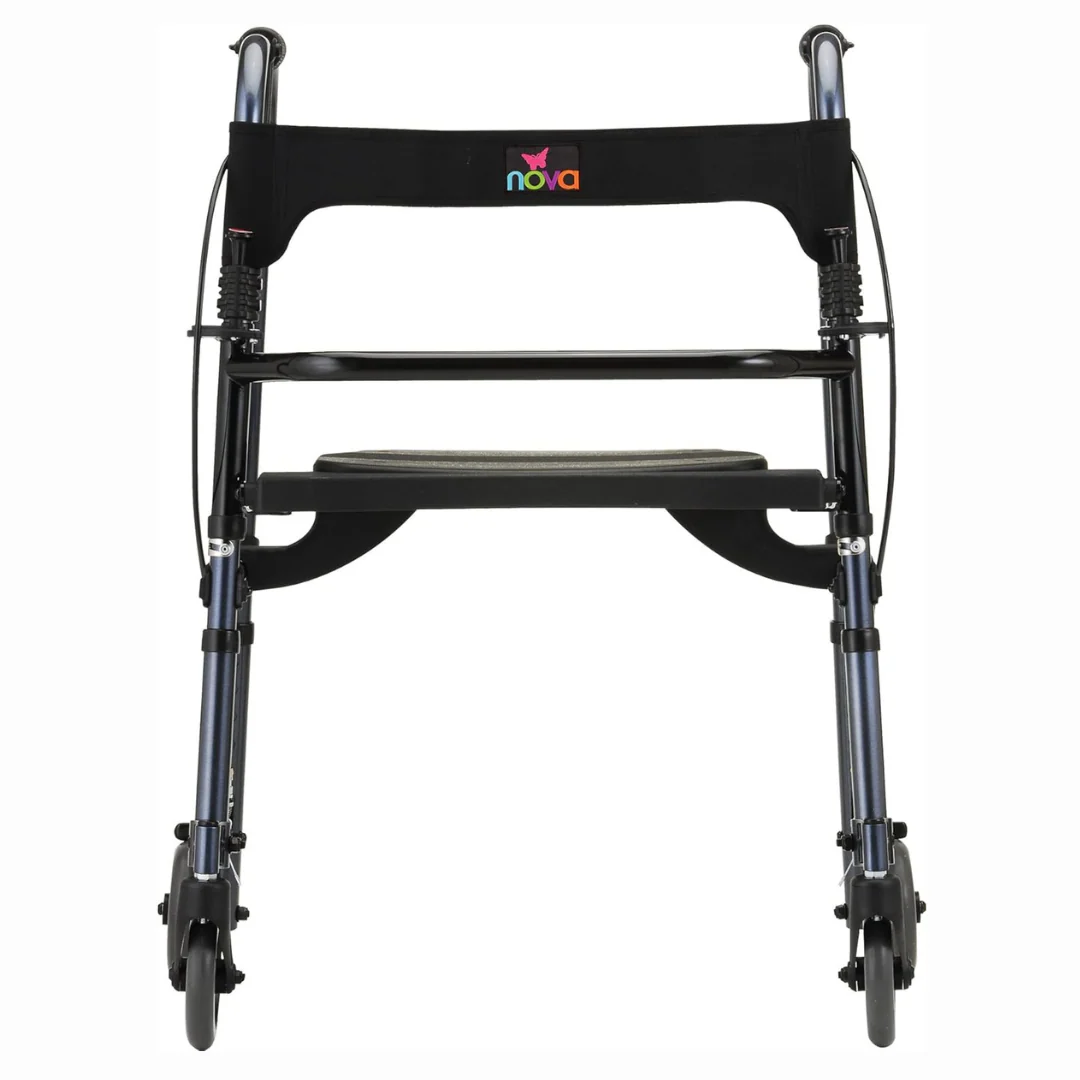 Nova Medical Cruiser De-Light Rolling Walker with Seat - Image 6