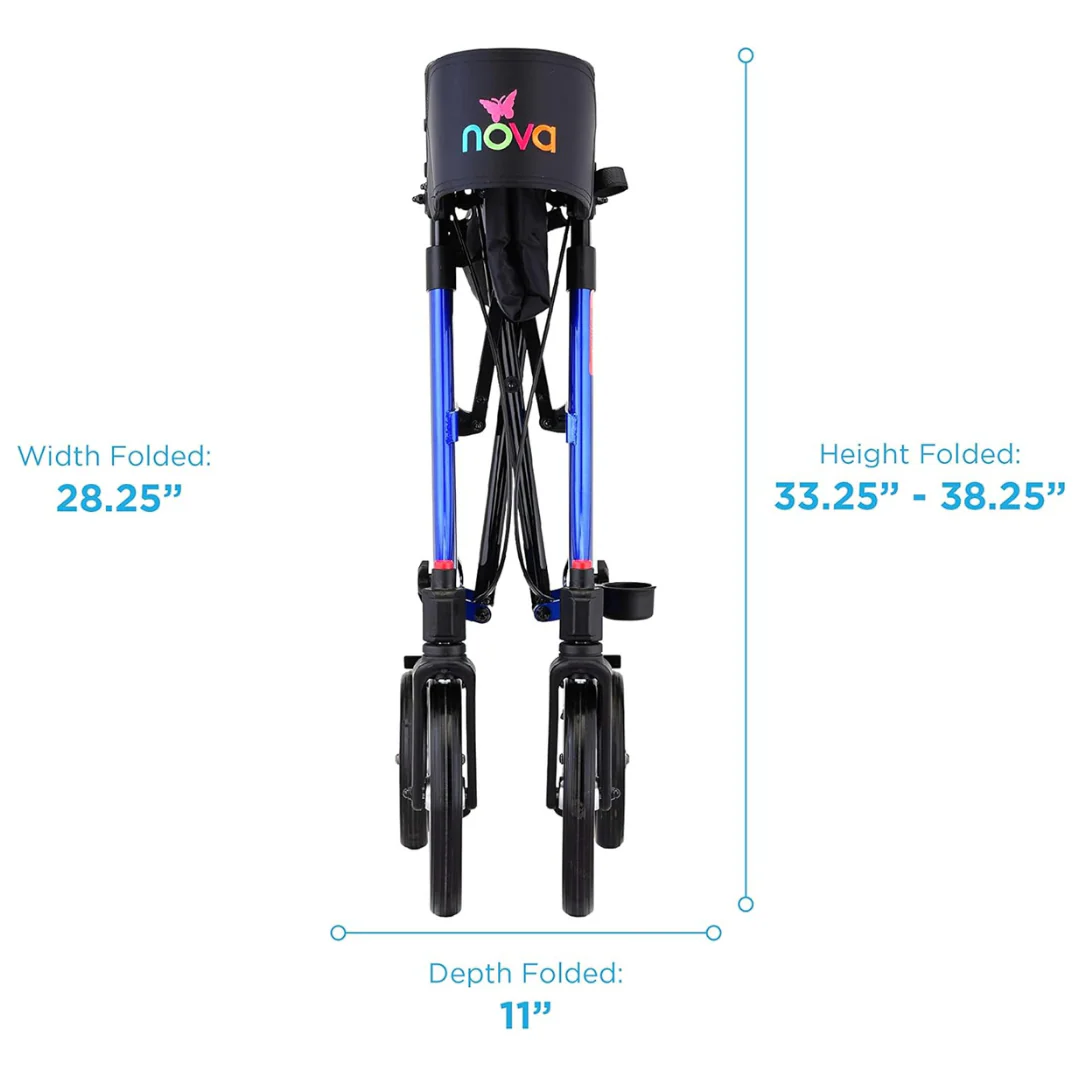 Nova Medical Express All-Terrain Euro-Style Rollator - Image 5