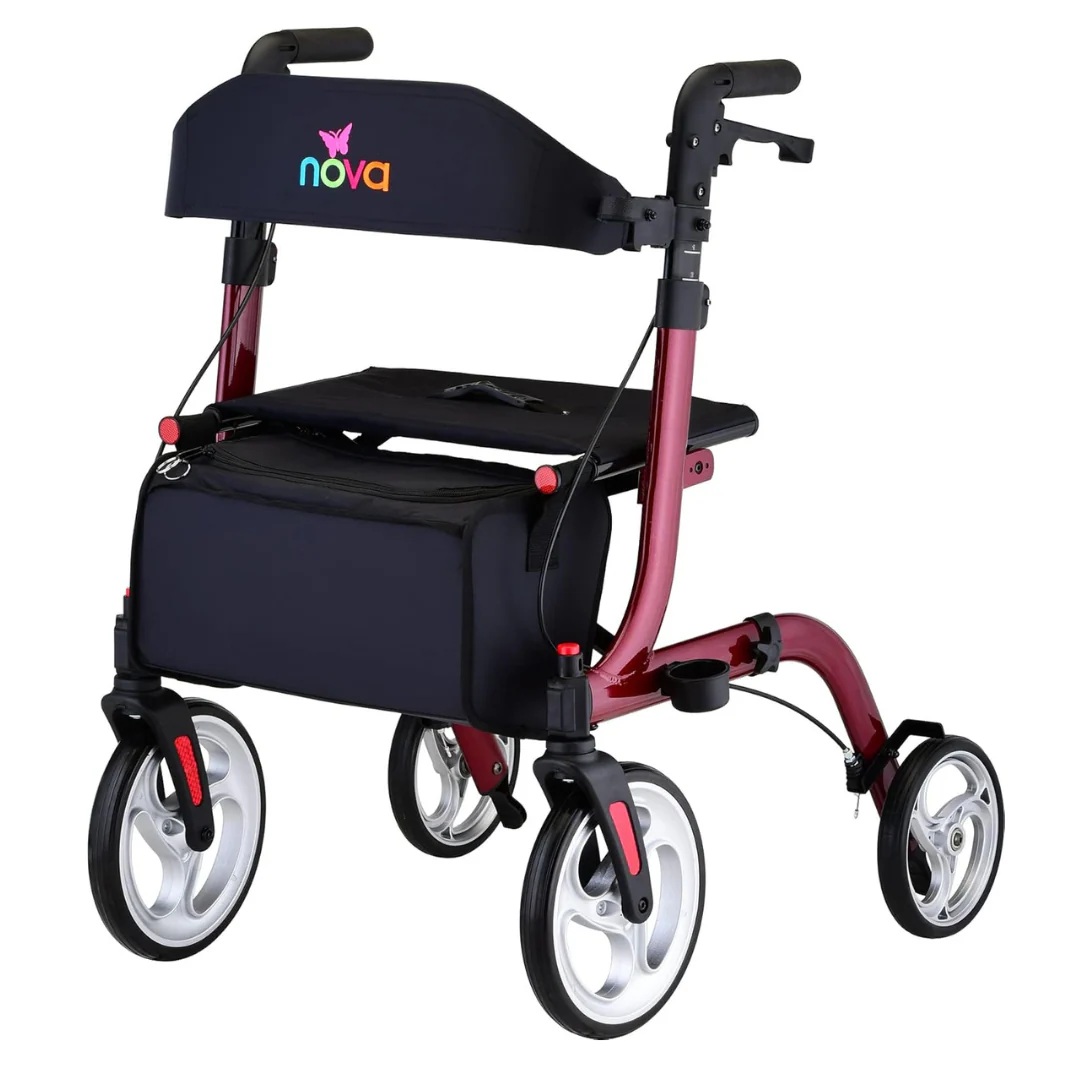 Nova Medical Express All-Terrain Euro-Style Rollator - Image 7