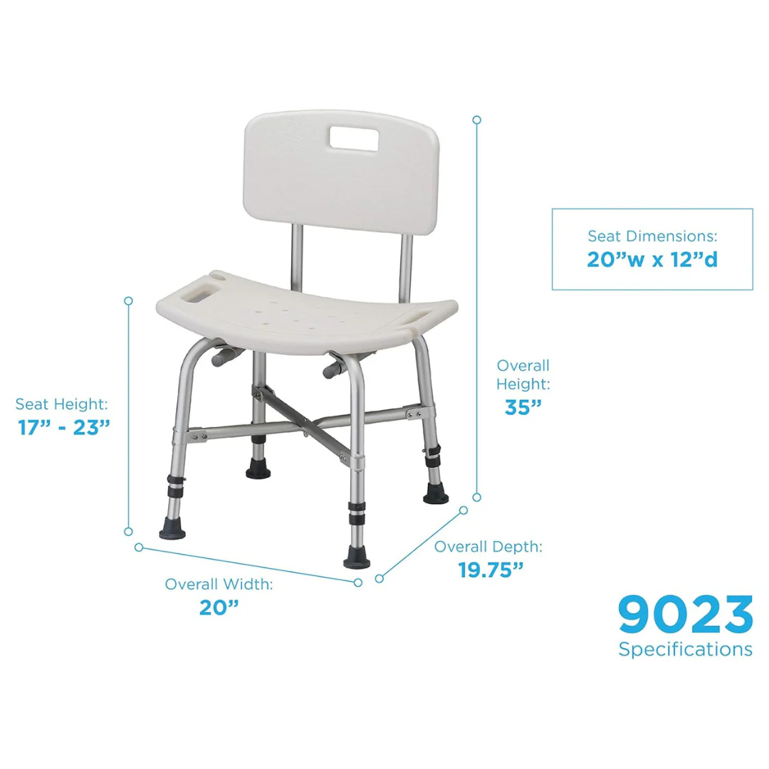 Nova Medical Heavy Duty Bariatric Shower Chairs - Image 4