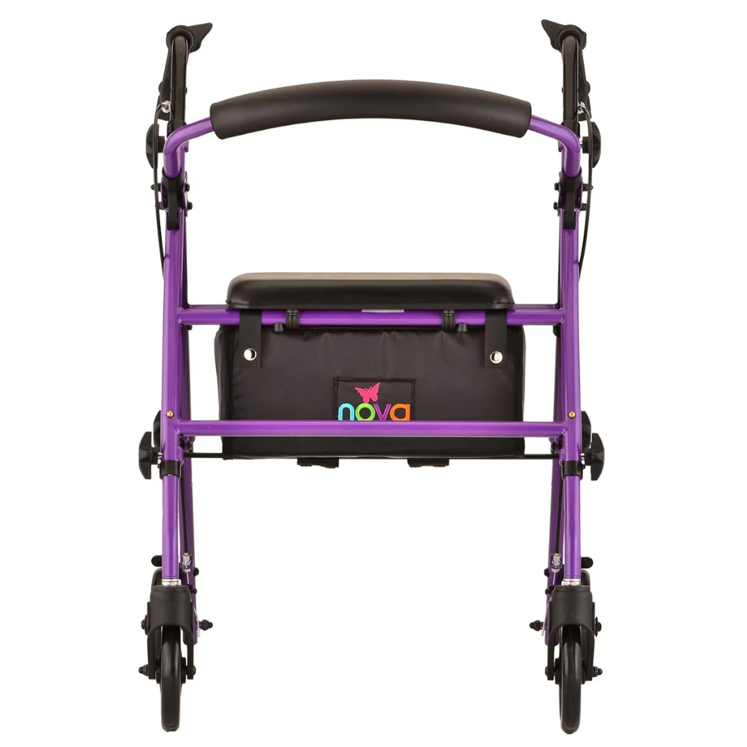 Nova Medical Journey Steel Lightweight Folding Rollator - Image 7