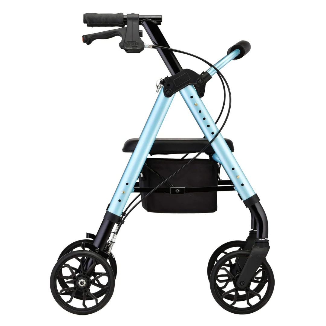 Nova Medical Star 8 Lightweight Rollator - Height Adjustable Seat - Open Box - Image 19