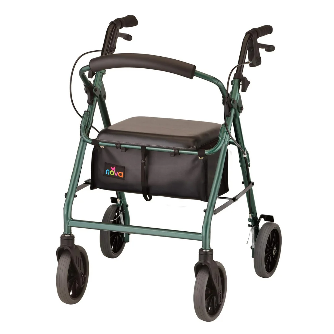 Nova Medical Zoom Rollator Rolling Walker - Open Box - Image 10
