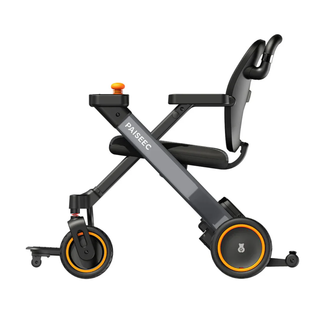 Paiseec W3 3-in-1 Ultralite Electric Wheelchair Rollator Combo - Image 8