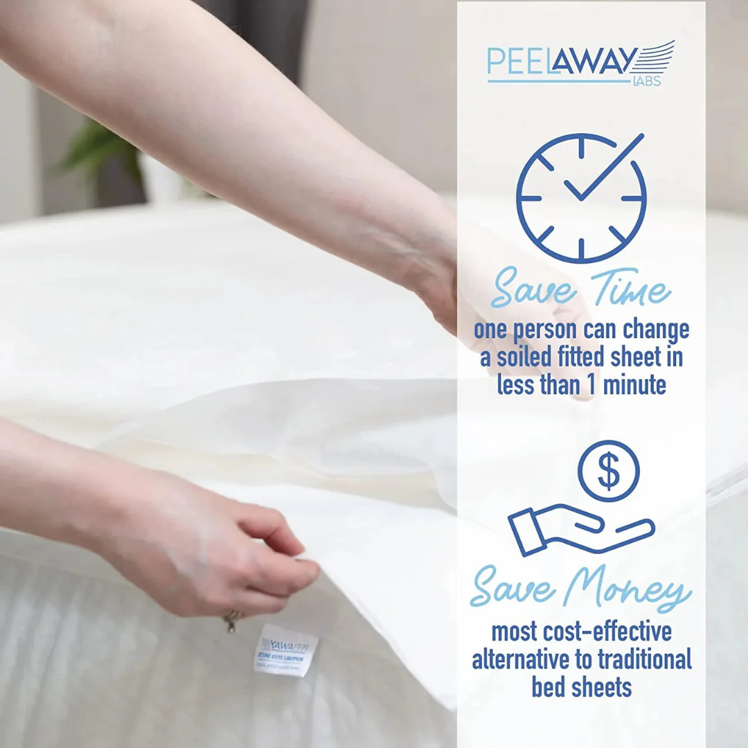 Peelaways Multi-Layer Disposable & Waterproof Fitted Sheets - Image 15